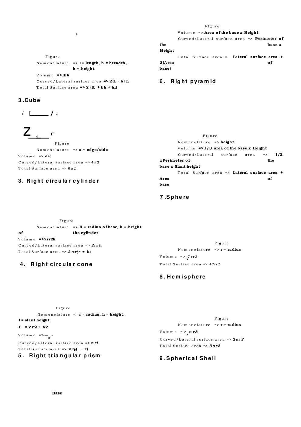 MCQs IBPS Clerk Quantitative Aptitude (Mensuration) - Page 5