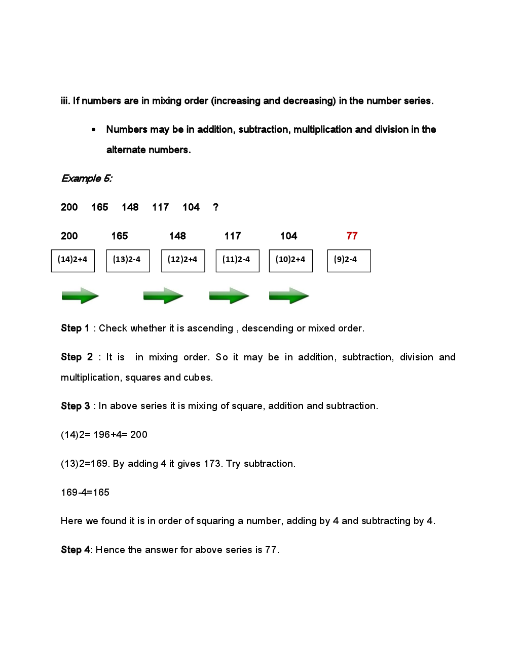 MCQs IBPS Clerk Quantitative Aptitude (Number Series) - Page 5