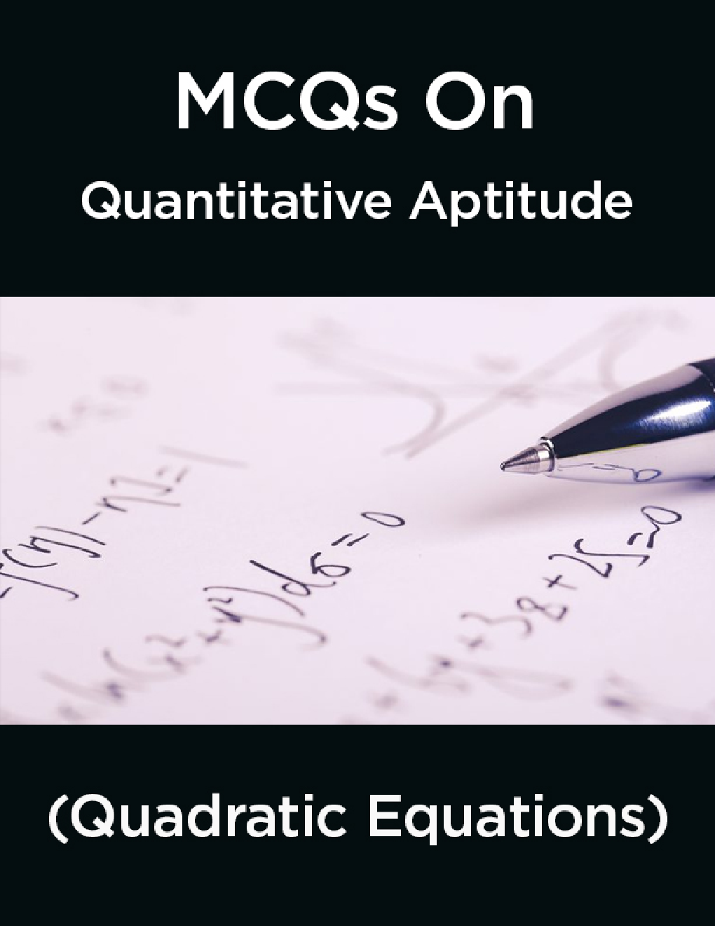 MCQs IBPS Clerk Quantitative Aptitude (Quadratic Equations) - Page 1