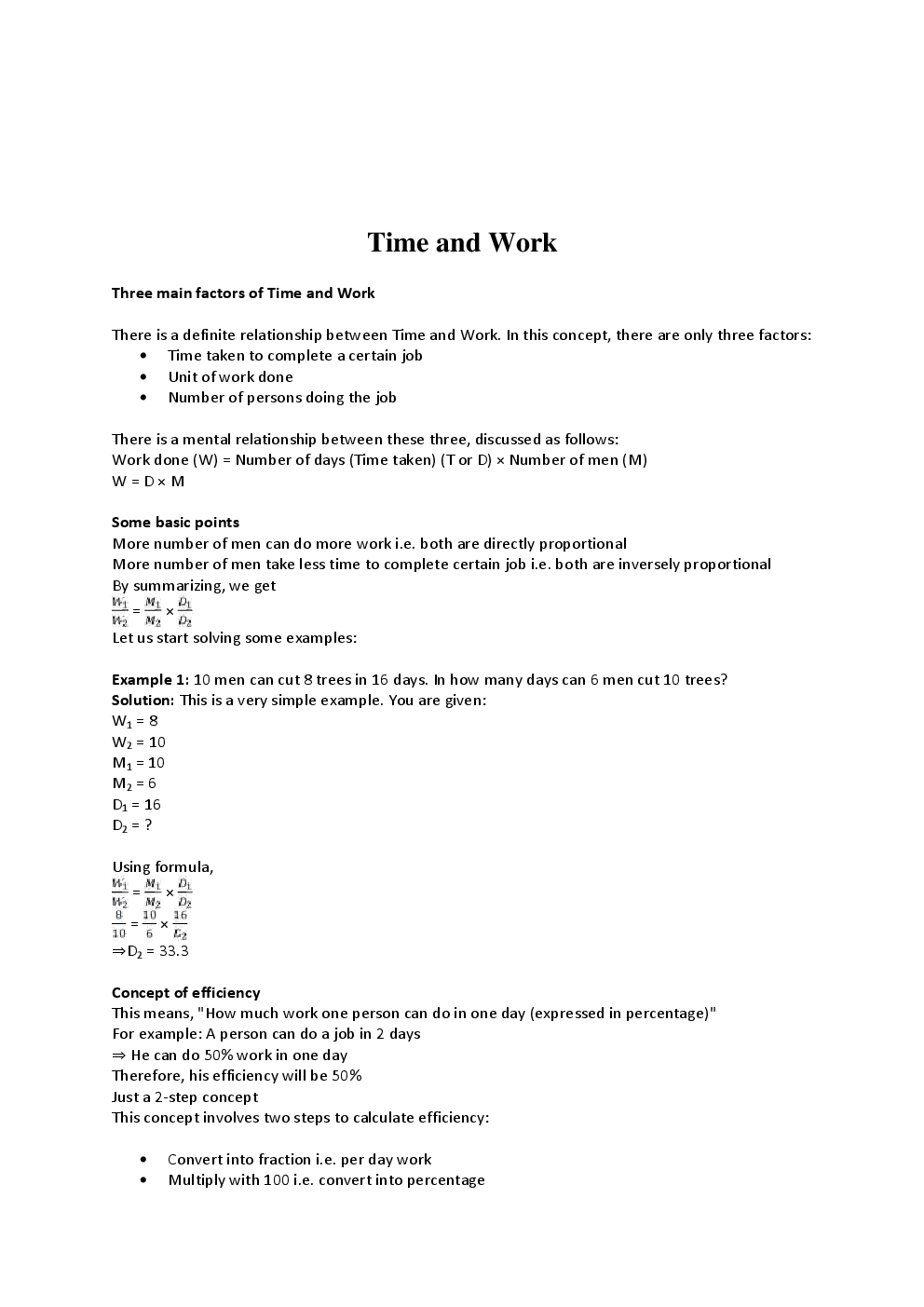 MCQs IBPS Clerk Quantitative Aptitude (Time And Work) - Page 2
