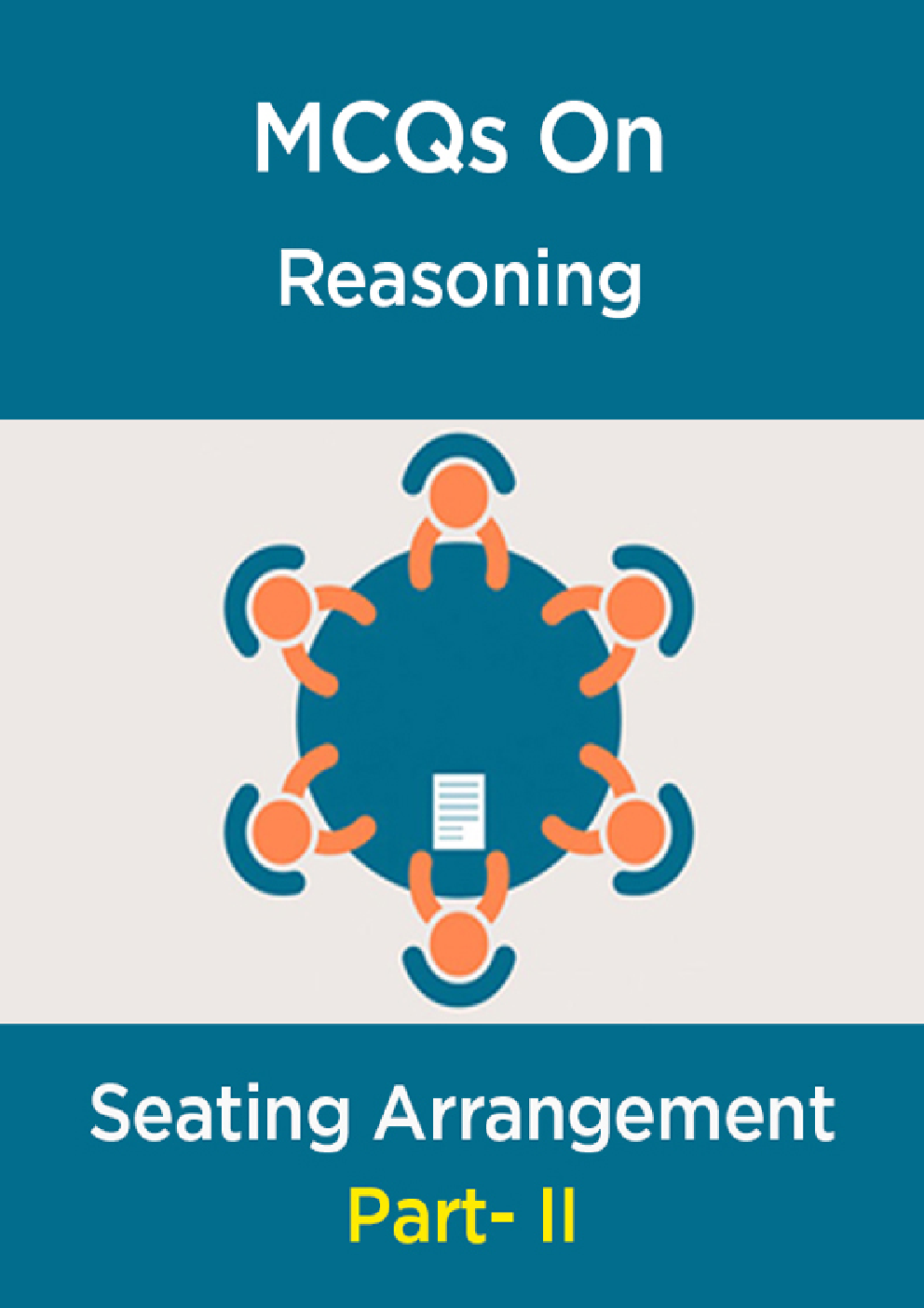 MCQs IBPS Clerk Reasoning (Seating Arrangement-II) - Page 1