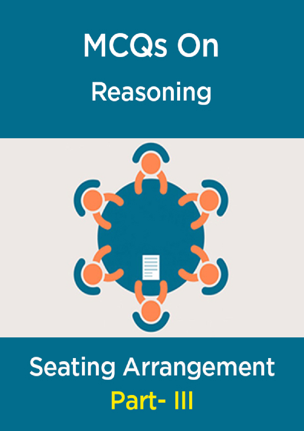 MCQs IBPS Clerk Reasoning (Seating Arrangement-III) - Page 1