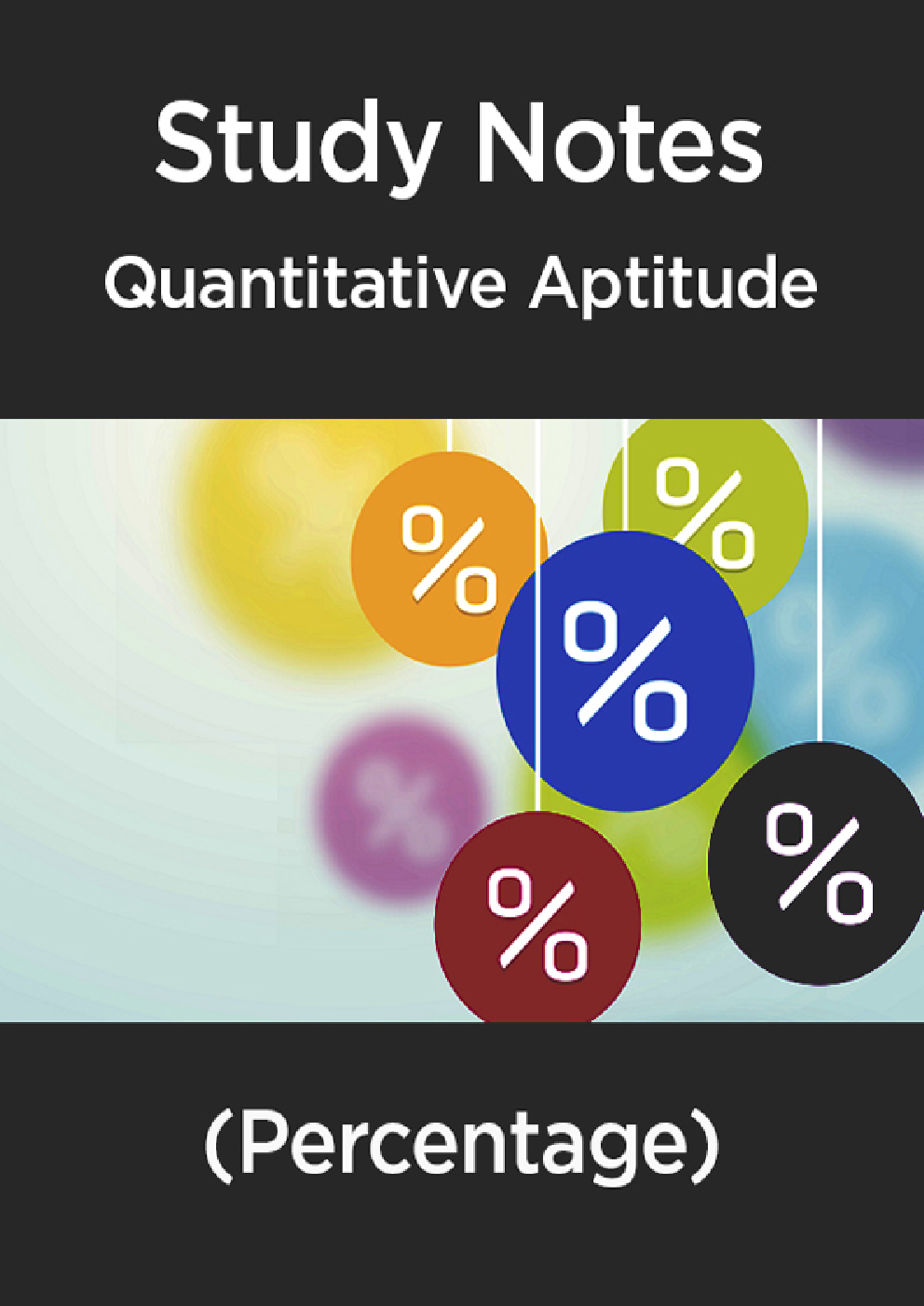 Study Notes Of Quantitative Aptitude (Percentage) - Page 1
