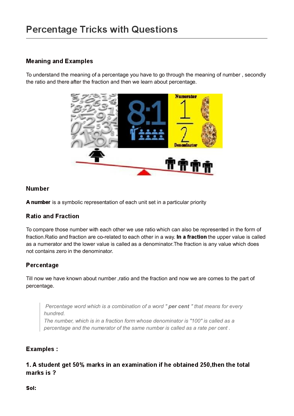 Study Notes Of Quantitative Aptitude (Percentage) - Page 2