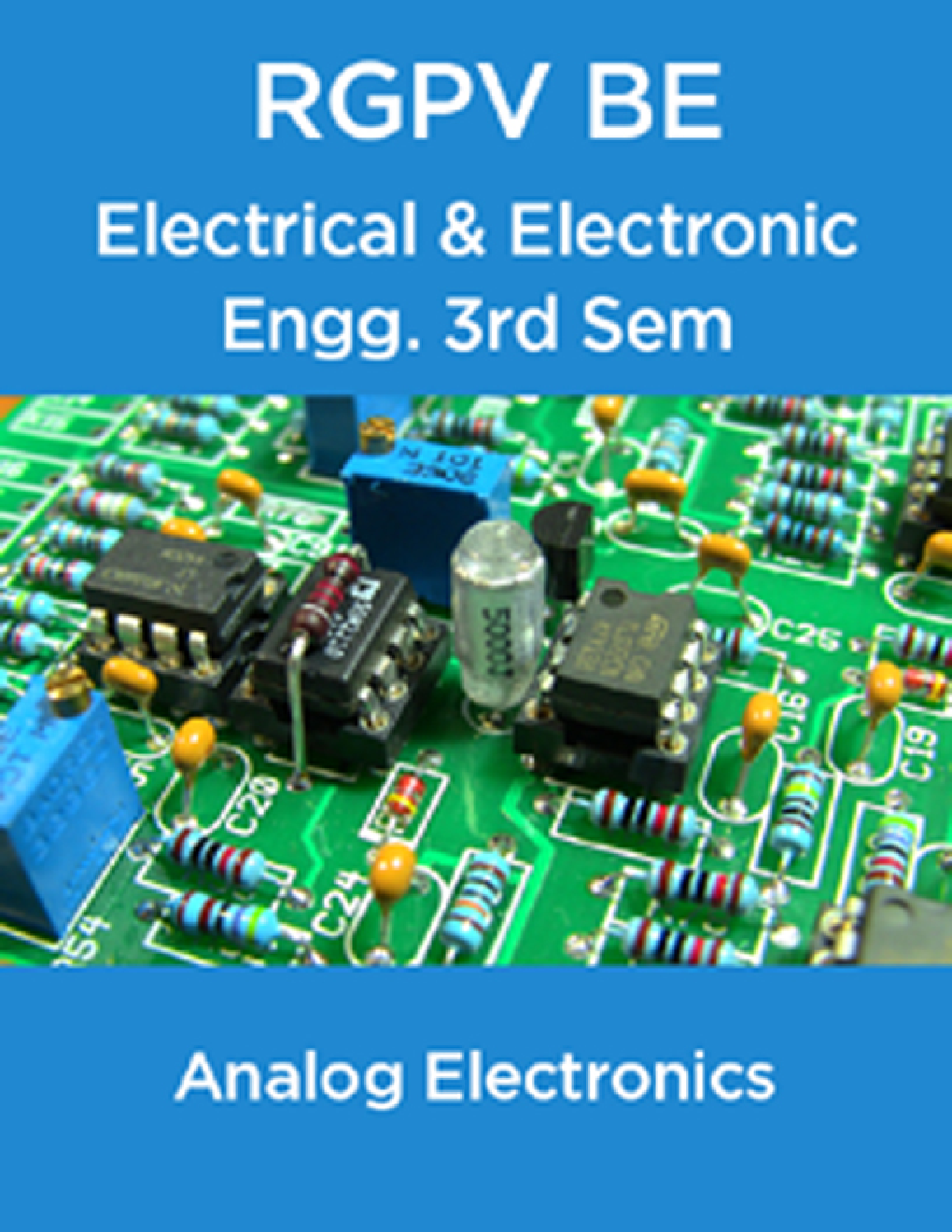 Analog Electronics For RGPV BE 3rd Sem Electrical & Electronic Engineering - Page 1