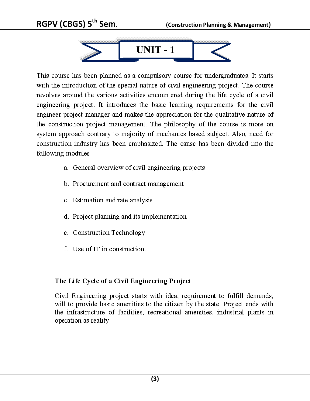 Construction Planning & Management For RGPV BE 5th Sem Civil Engineering - Page 4