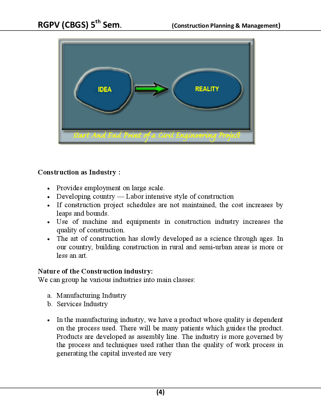 Construction Planning & Management For RGPV BE 5th Sem Civil Engineering - Page 5