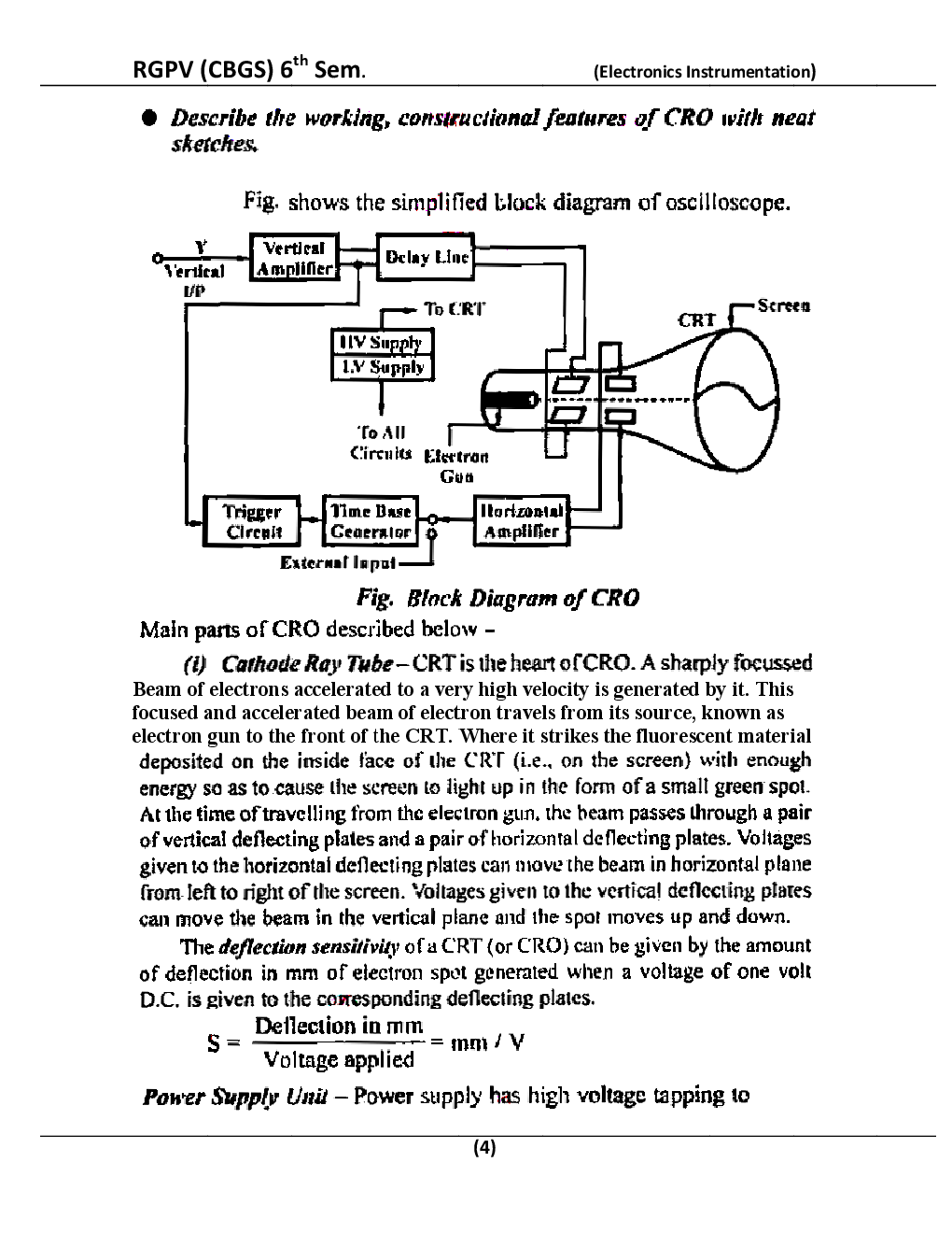 Download RGPV Electrical & Electronic Engineering Electronics