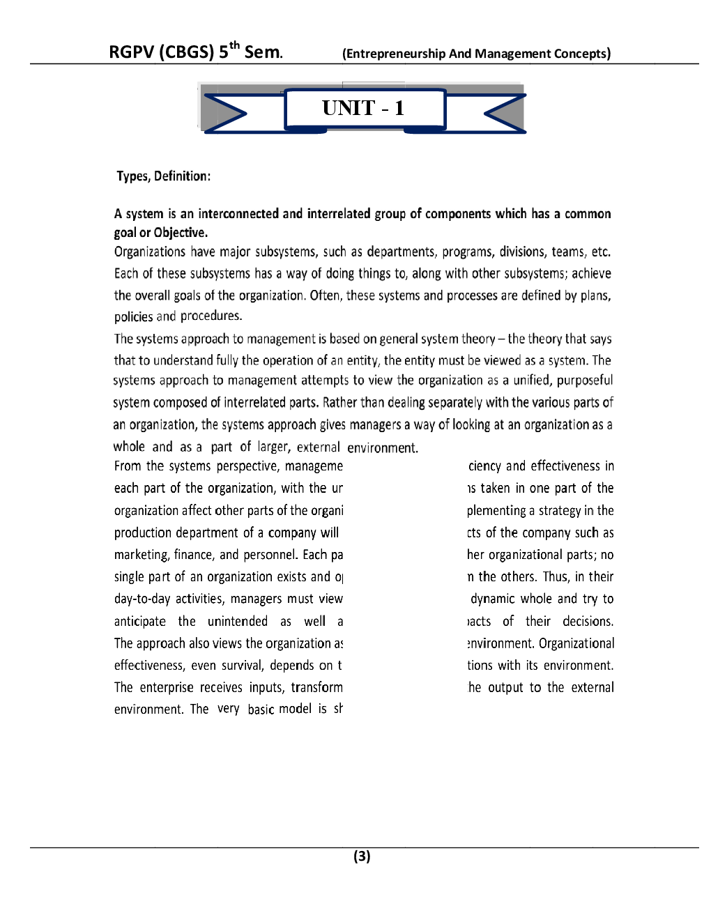 Entrepreneurship & Management Concepts For RGPV BE 5th Sem Mechanical Engineering - Page 4
