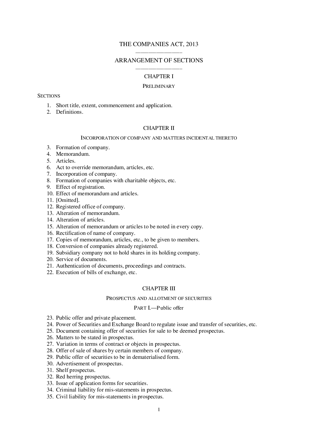 The Companies Act 2013 - Page 2