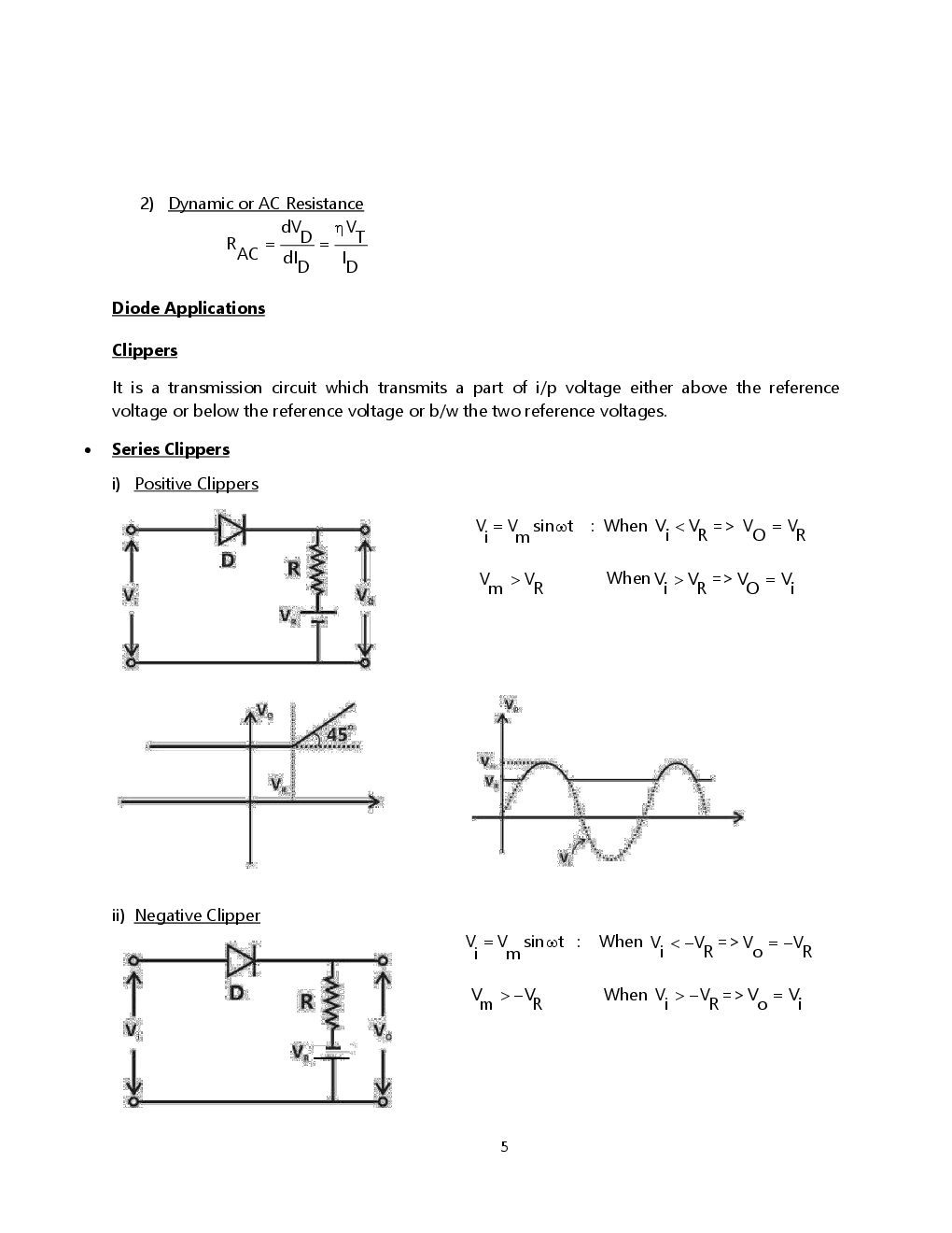 Analog Circuits Notes For Engineering - Page 5