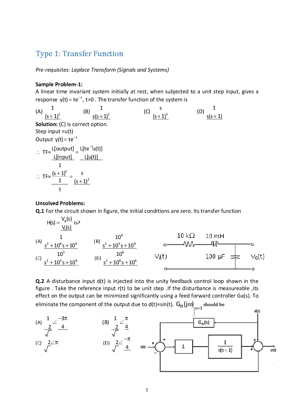 Control Systems - II Notes For Engineering - Page 3