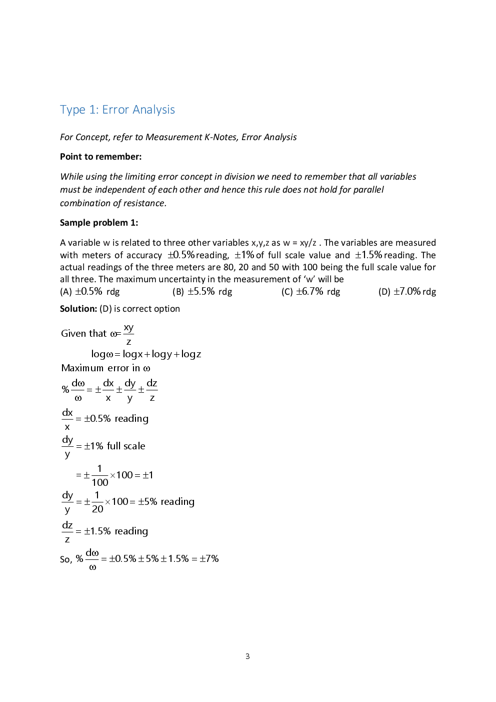 Electrical And Electronic Measurements Notes For Engineering - Page 3