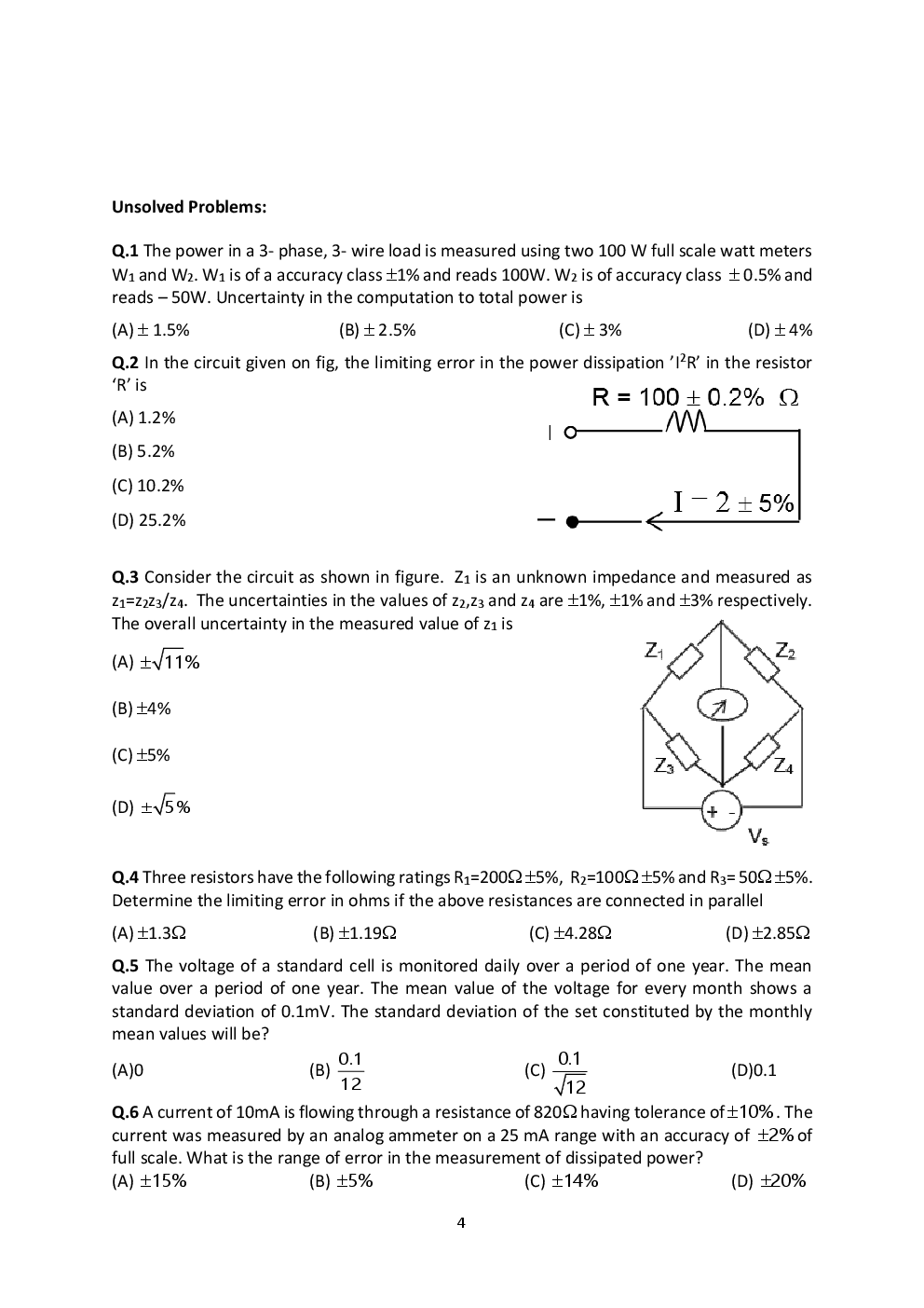 Electrical And Electronic Measurements Notes For Engineering - Page 4