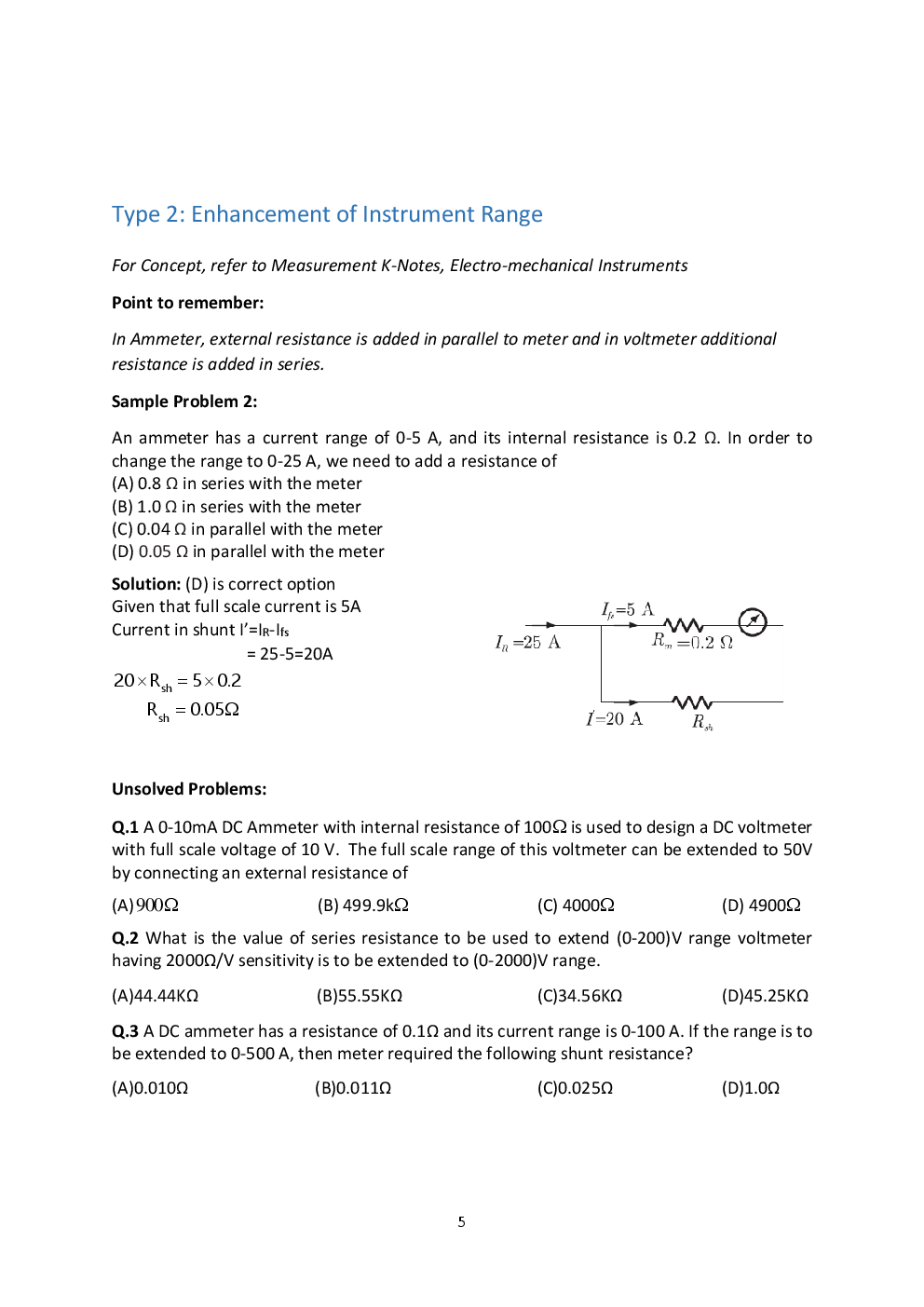 Electrical And Electronic Measurements Notes For Engineering - Page 5