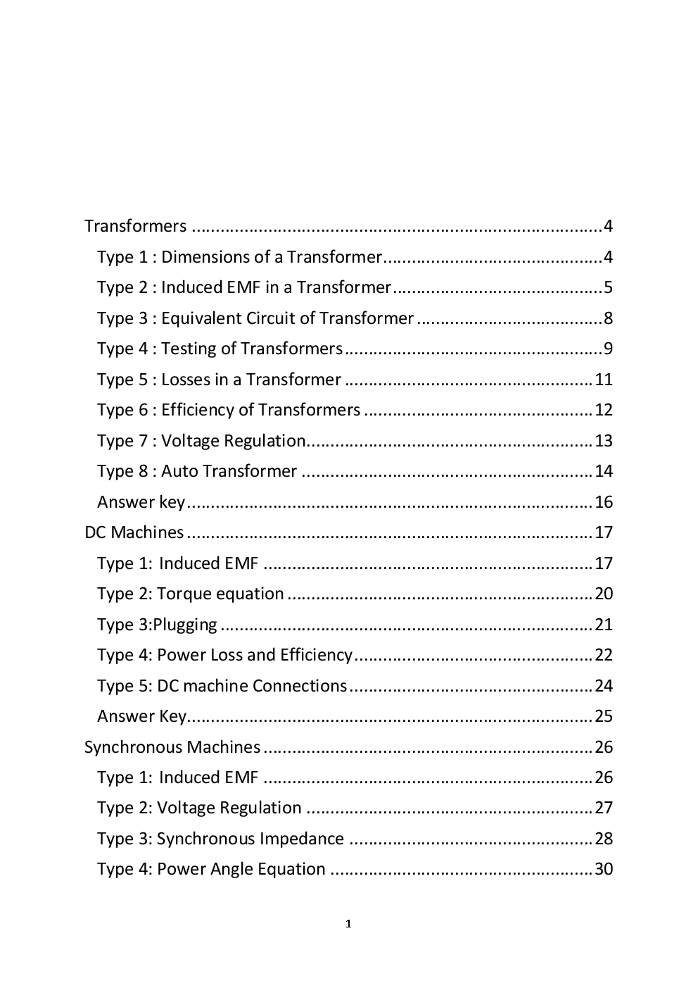 Electrical Machines - II Notes For Engineering - Page 2
