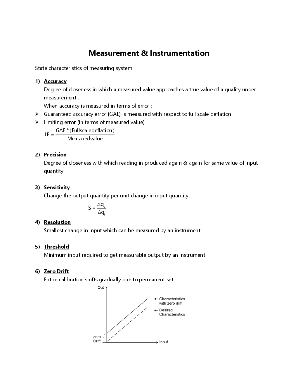 Measurements Notes For Engineering - Page 2