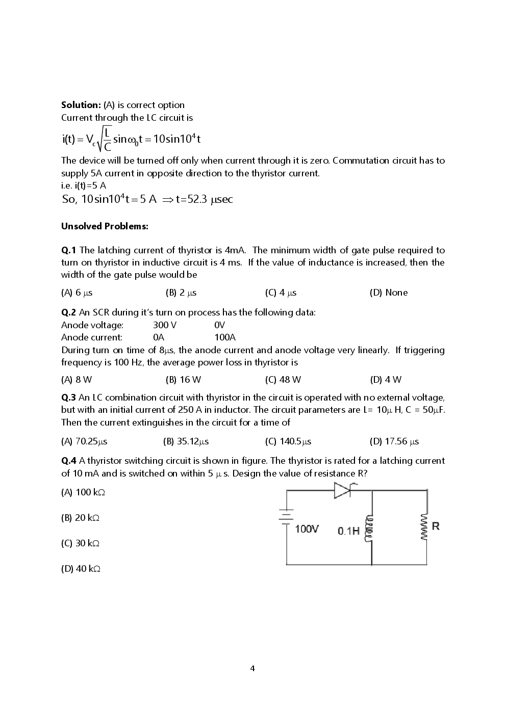 Power Electronics - I Notes For Engineering - Page 4