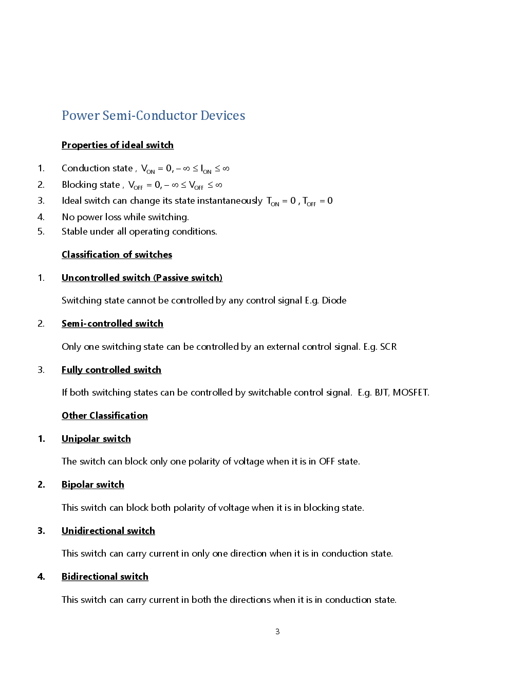 Power Electronics - II Notes For Engineering - Page 3