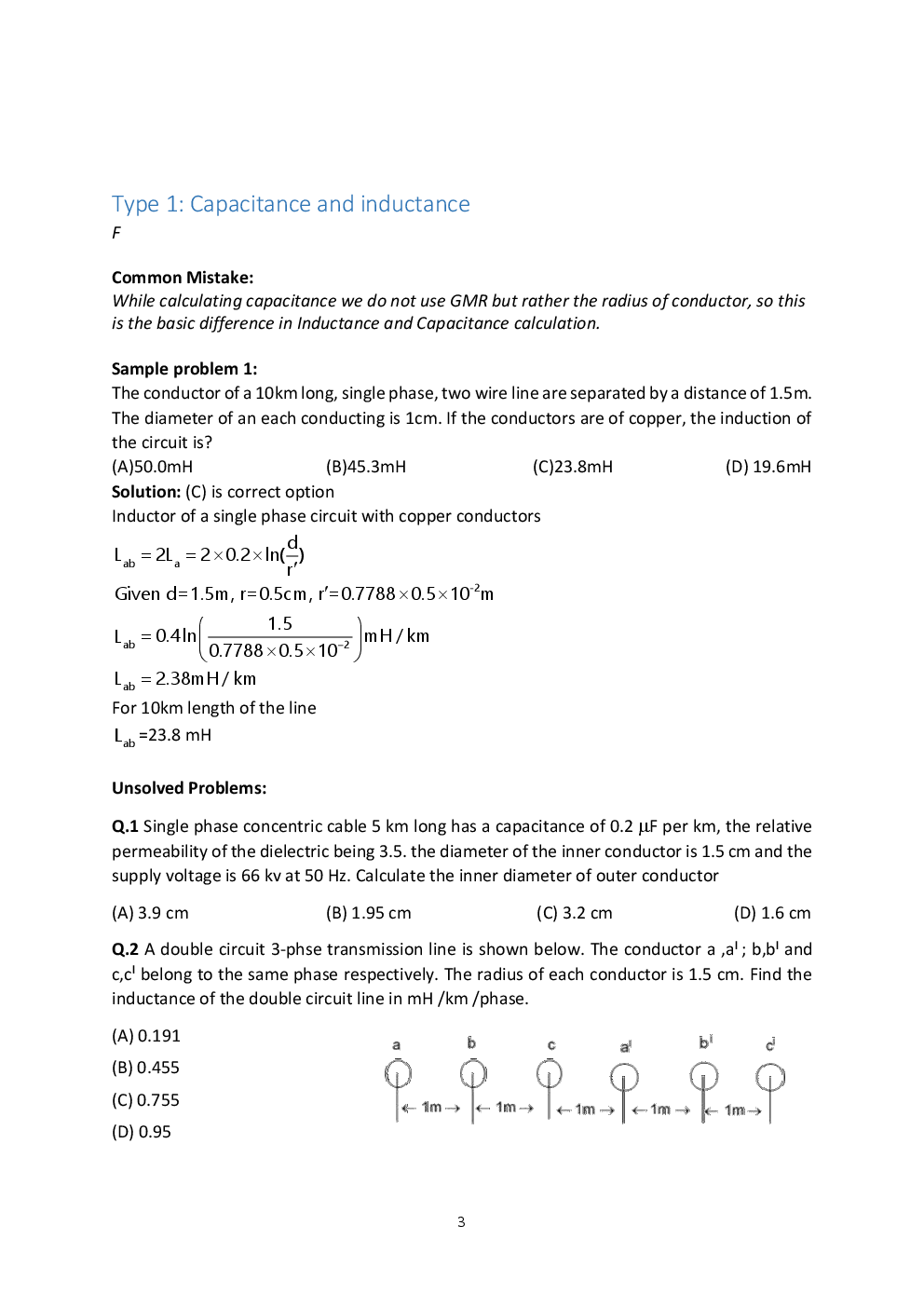 Power Systems - II Notes For Engineering - Page 3