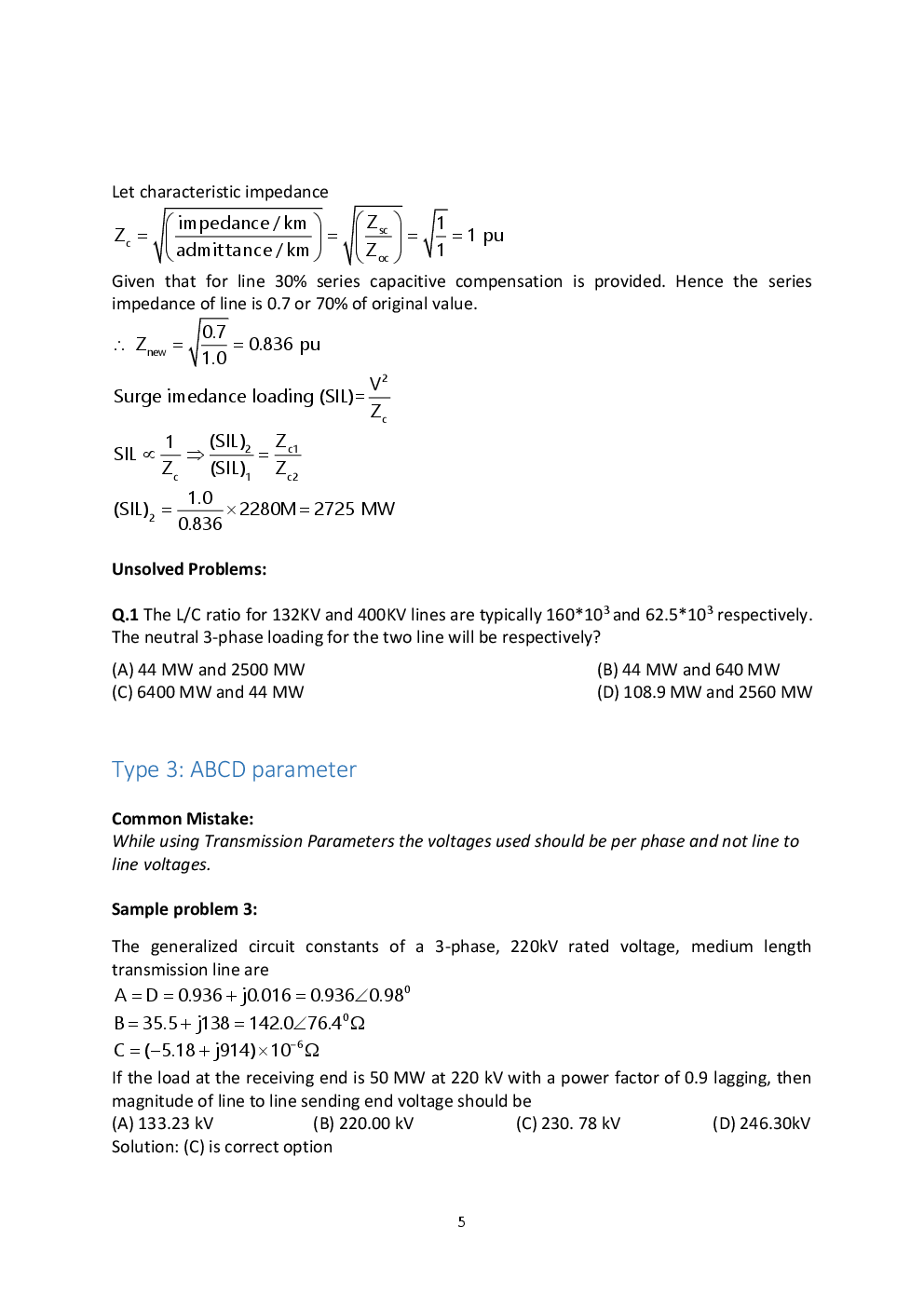 Power Systems - II Notes For Engineering - Page 5