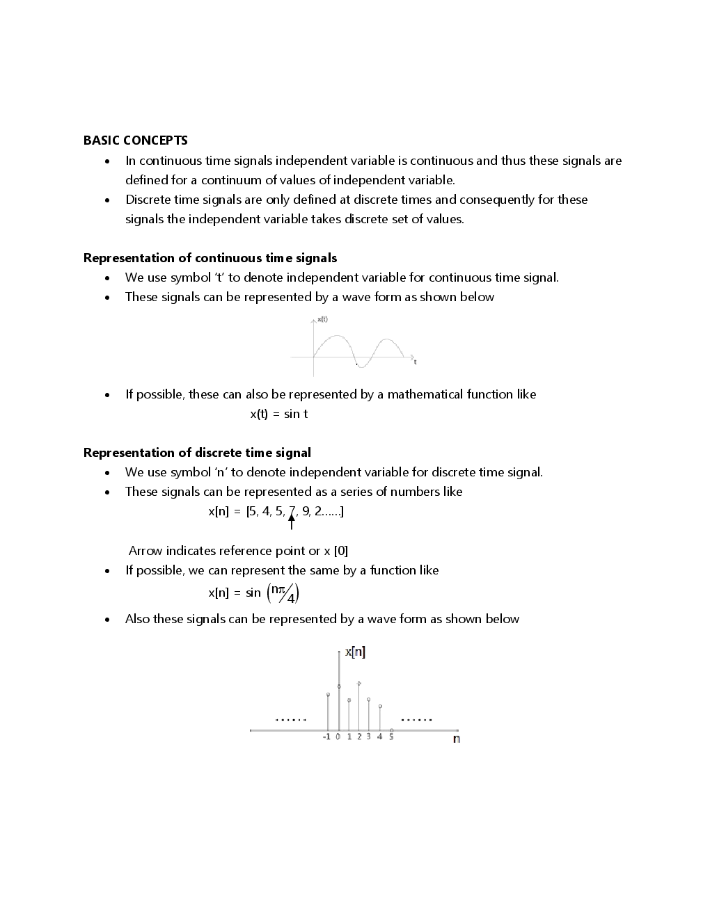 Signals & Systems - I Notes For Engineering - Page 2
