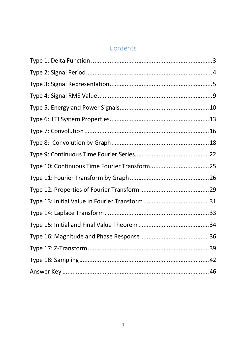 Signals and Systems - II Notes For Engineering - Page 2