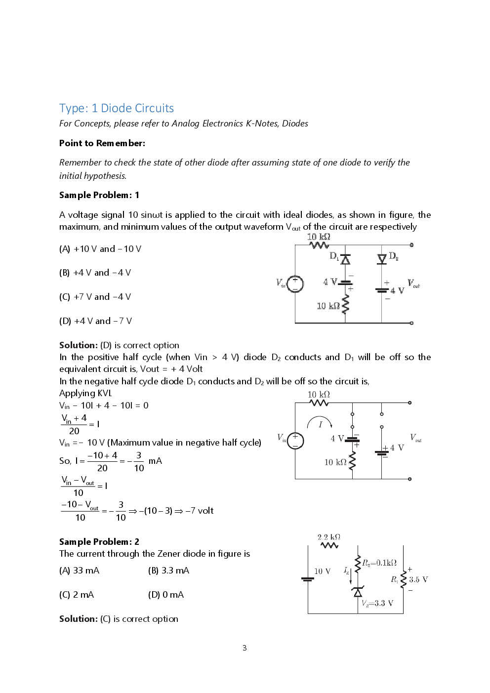 Analog And Digital Electronics Notes For Engineering - Page 3