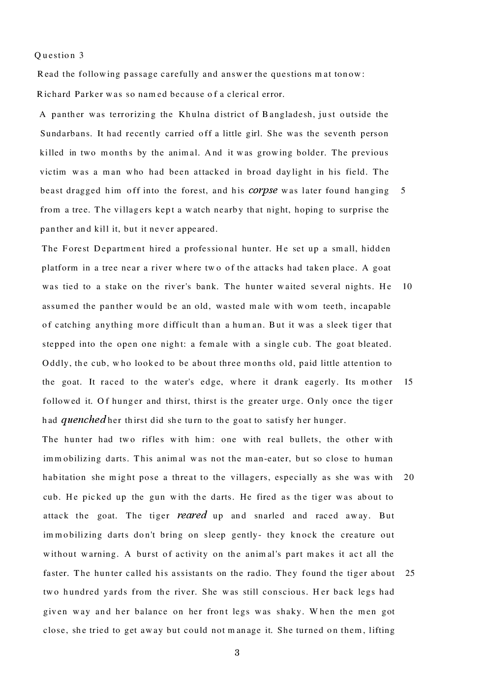 ICSE Previous Year Question Paper English (2006-2018) For Class-10 - Page 4