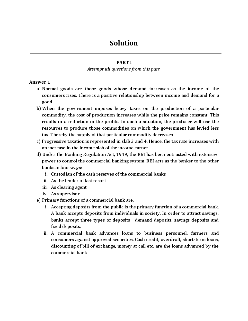 Economics essay samples image