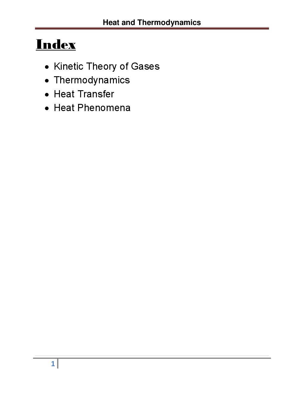 Physics - Heat And Thermodynamics - Revision Notes & Solved Examples - Page 2