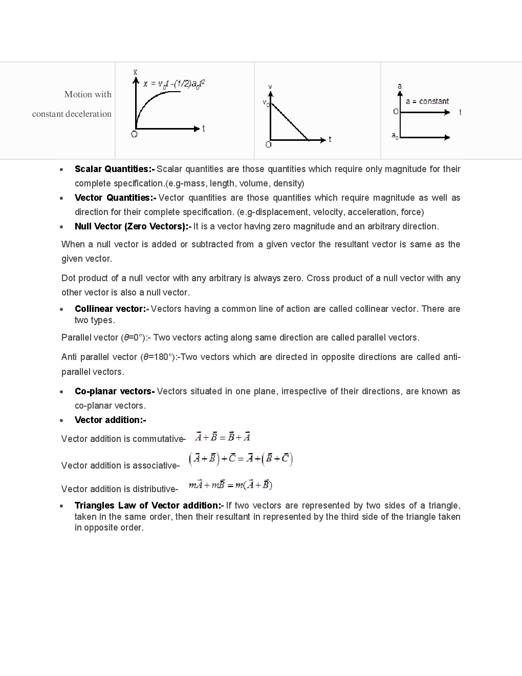 Physics - Mechanics - Revision Notes & Solved Examples - Page 5