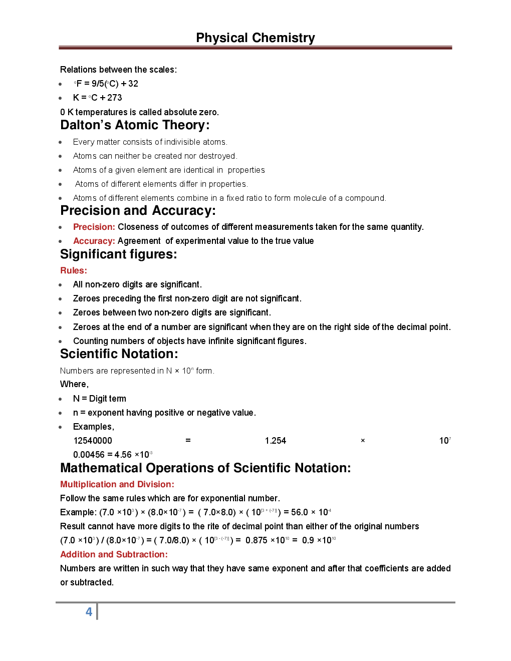 Chemistry - Physical Chemistry - Revision Notes & Solved Examples - Page 5