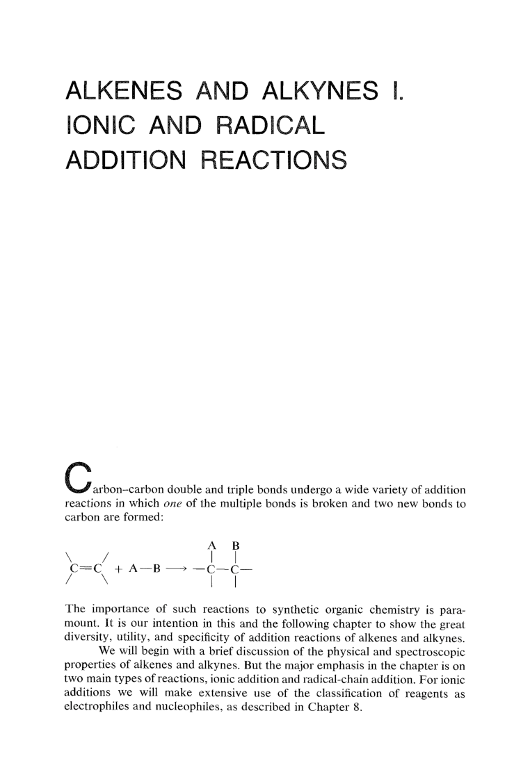 Preparation, Properties And Reactions Of Alkenes And Alkynes - Page 4