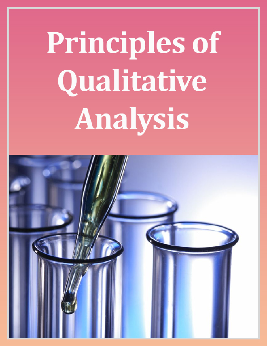 Principles Of Qualitative Analysis - Page 1