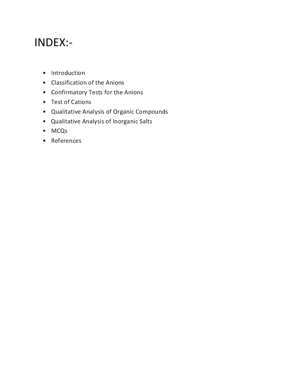 Principles Of Qualitative Analysis - Page 2