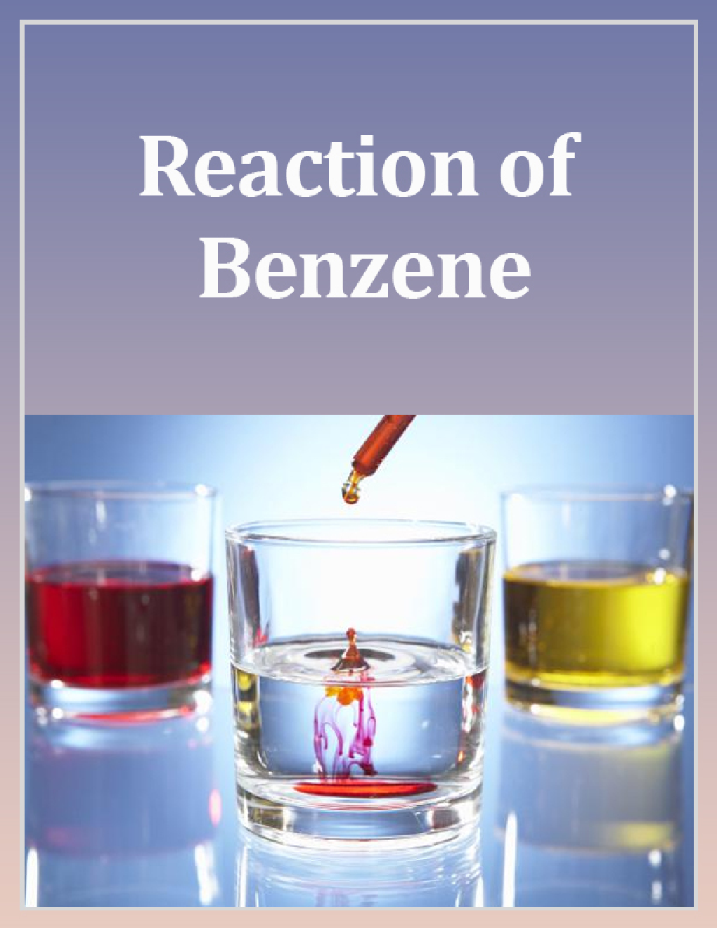 Reaction Of Benzene - Page 1