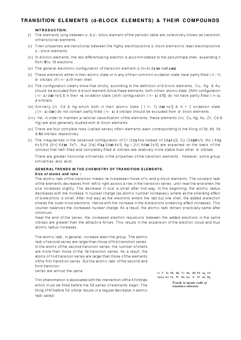 Transition Elements (3d Series) - Page 4