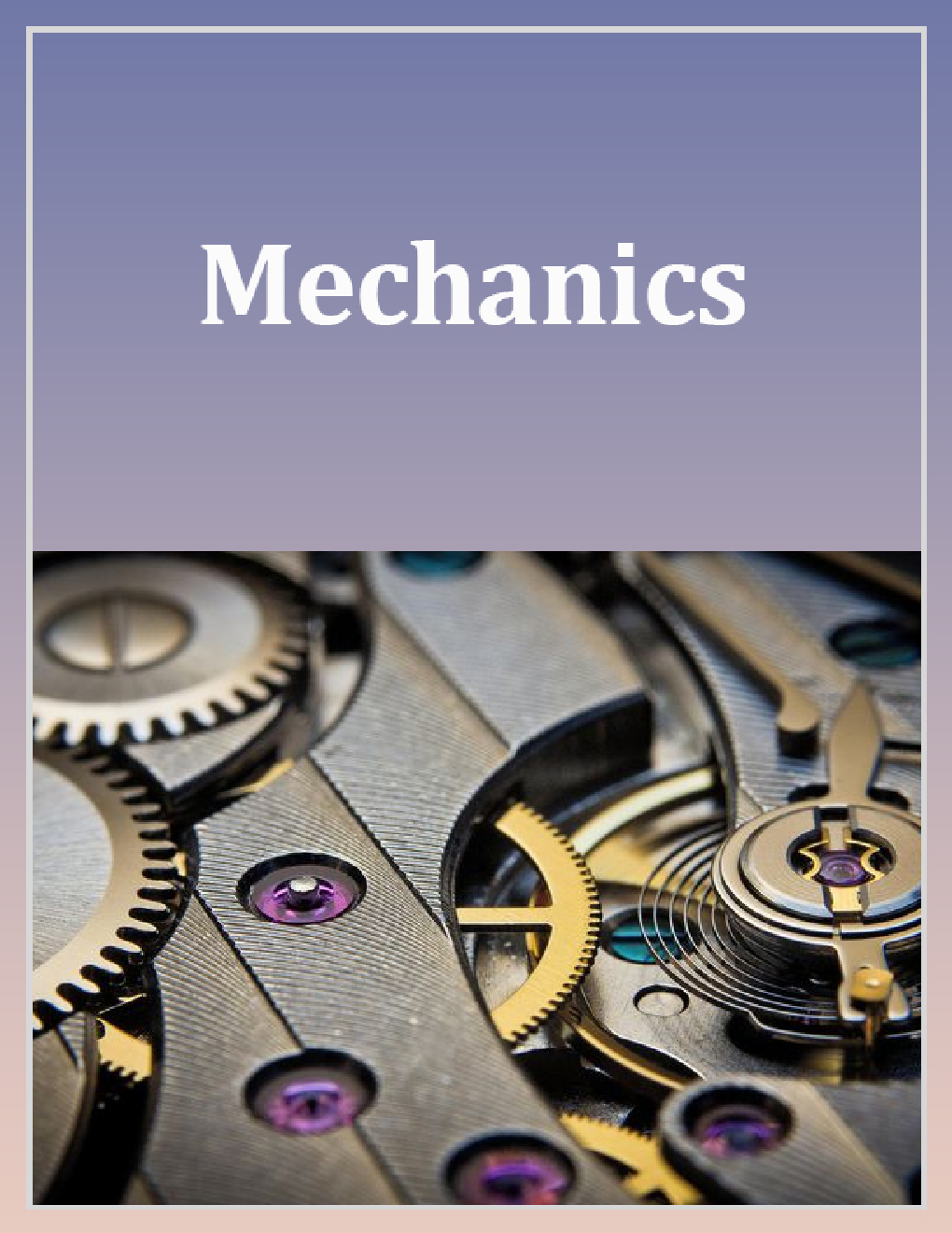Mechanics - Page 1