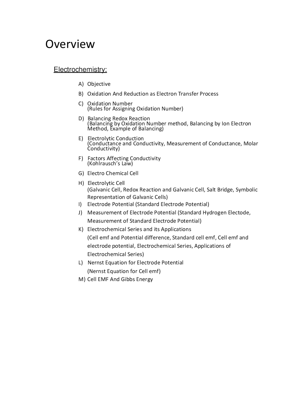 NEET Chemistry For Class 11 (Electrochemistry) - Page 3