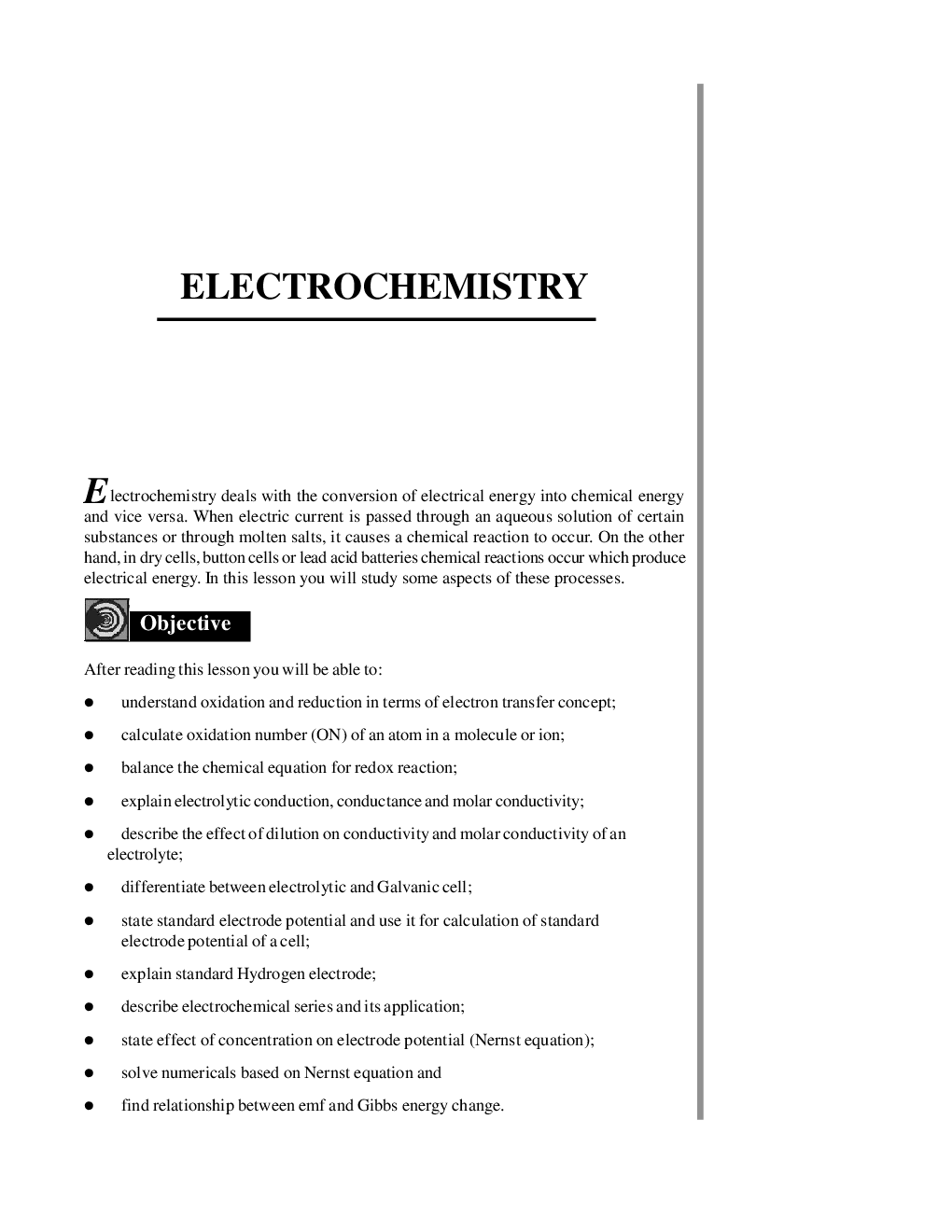 NEET Chemistry For Class 11 (Electrochemistry) - Page 4