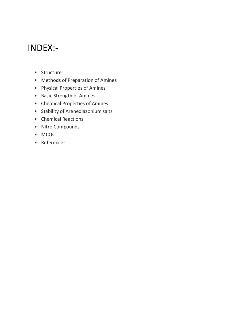 NEET Chemistry For Class 12 (Amines) - Page 2