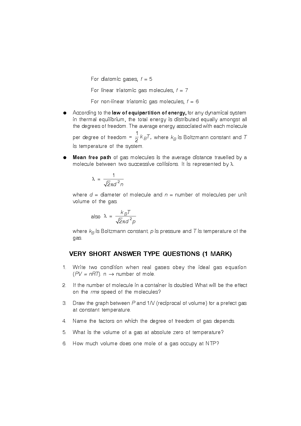 NEET Physics For Class 11 (Behavior Of Perfect Gas) - Page 5
