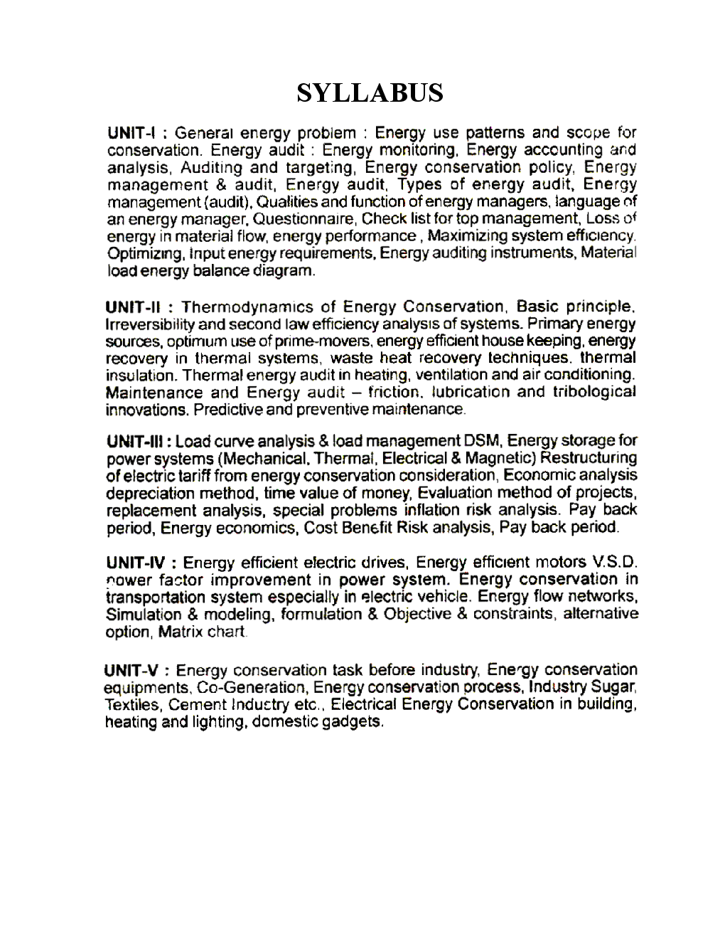 Energy Conservation And Management For RGPV BE 5th Sem Electrical And Electronics Engineering - Page 3