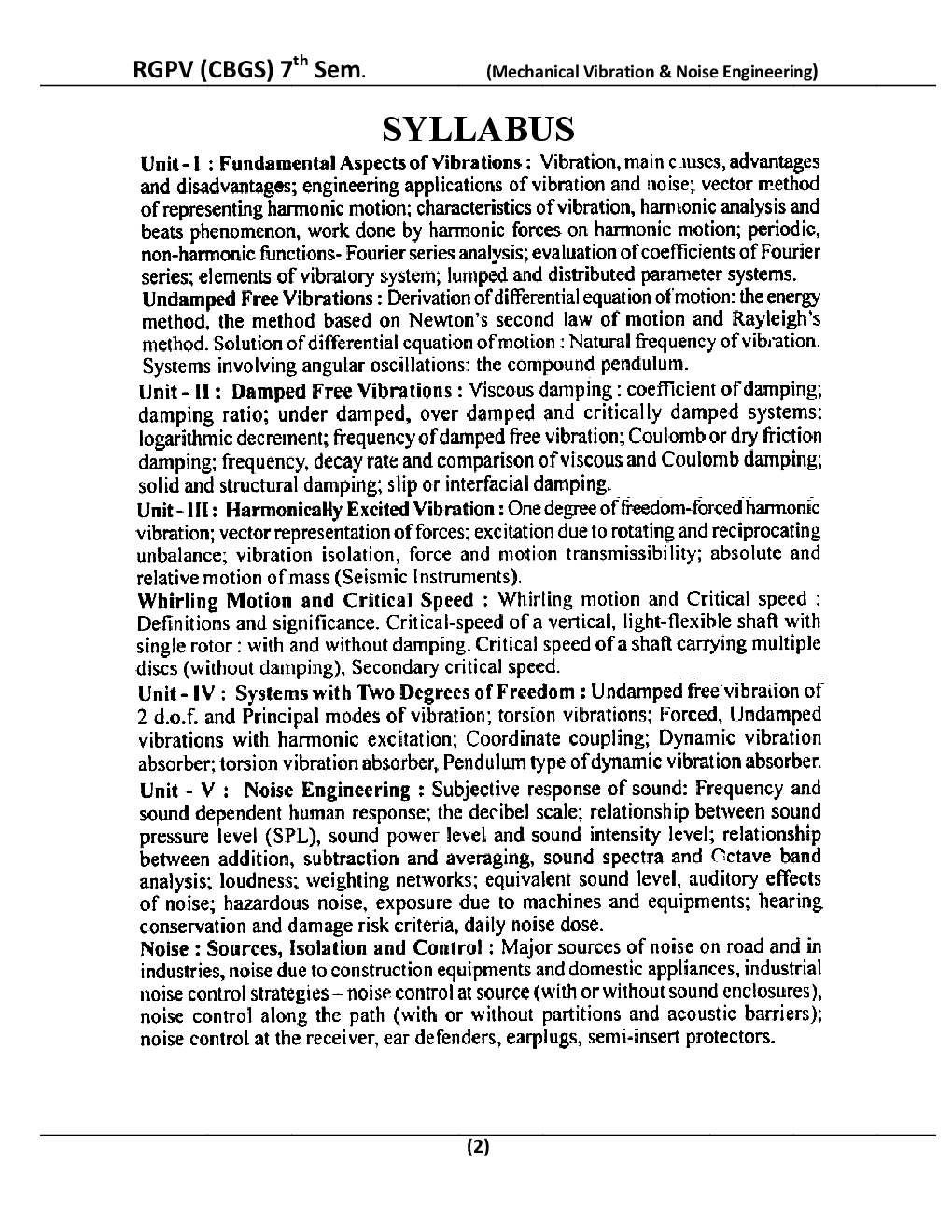 Mechanical Vibration & Noise Engineering For RGPV BE 7th Sem Mechanical Engineering - Page 3