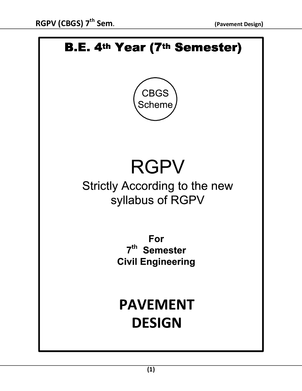 Pavement Design For RGPV BE 7th Sem Civil Engineering - Page 2