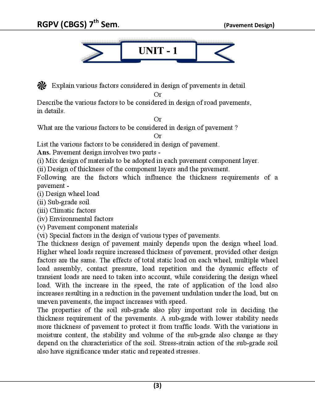 Pavement Design For RGPV BE 7th Sem Civil Engineering - Page 4