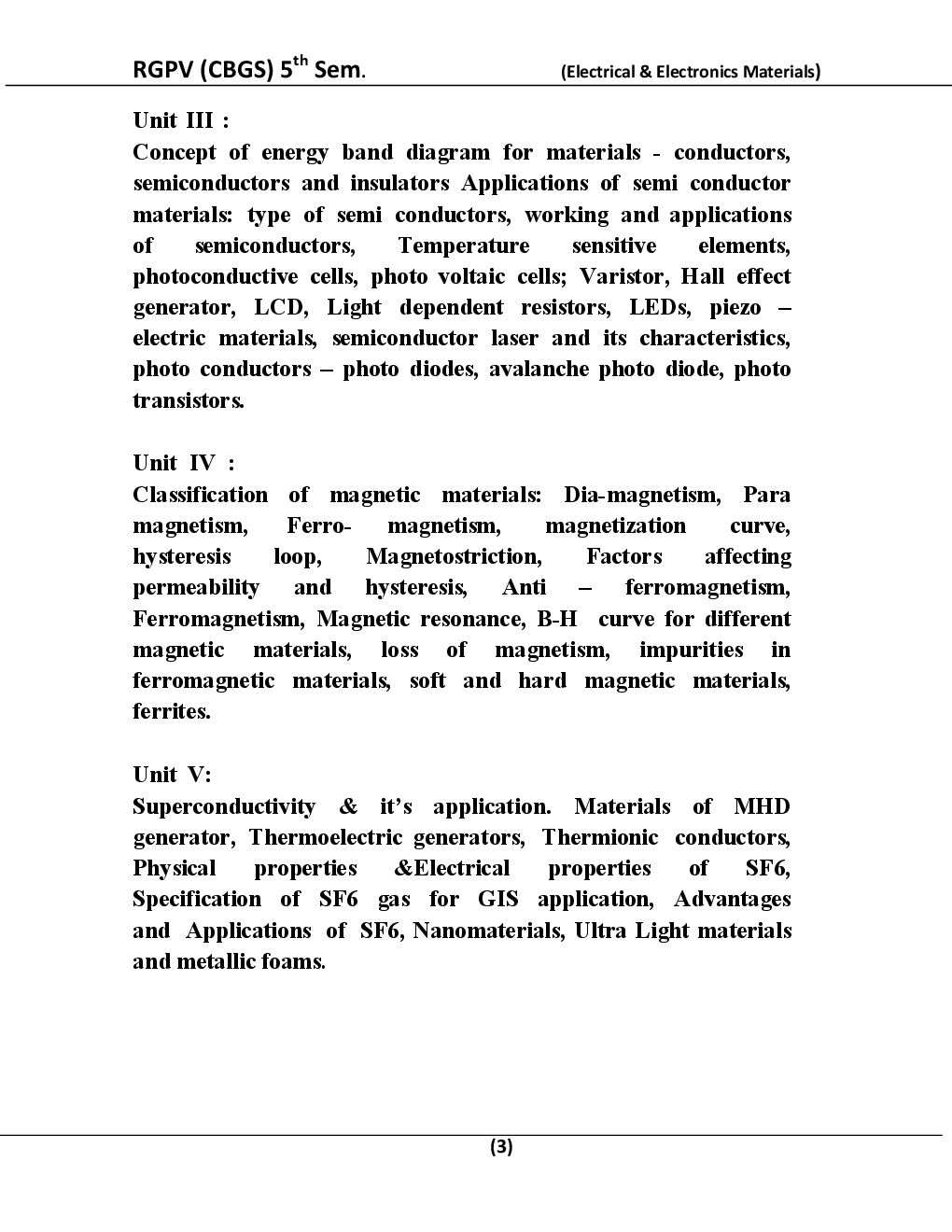 Electrical & Electronics Materials For RGPV BE 5th Sem Electrical Engineering - Page 4