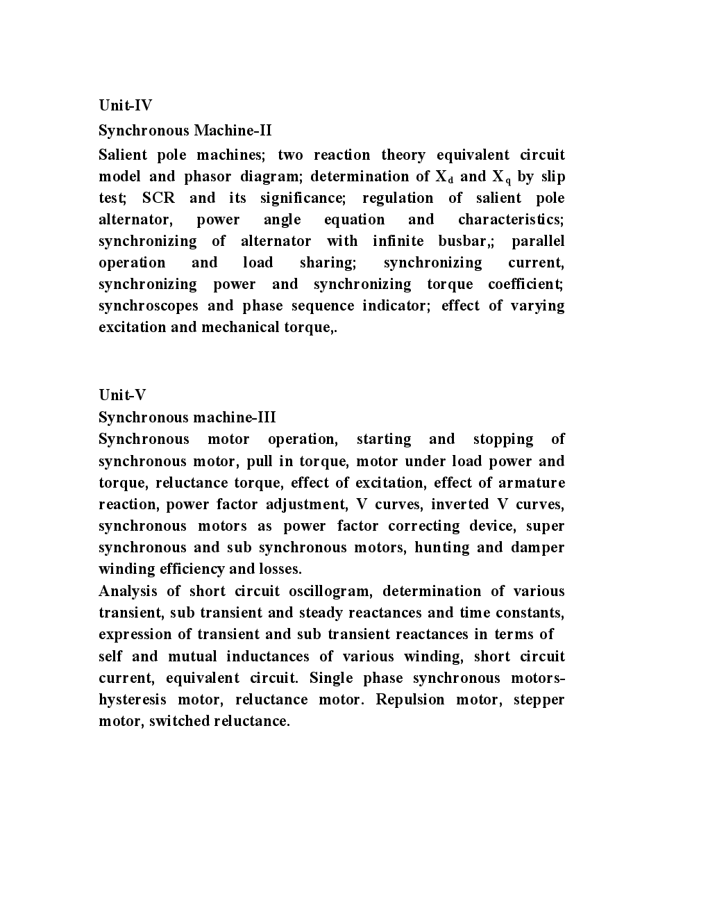 Electrical Machine‐II For RGPV BE 5th Sem Electrical & Electronics Engineering - Page 4