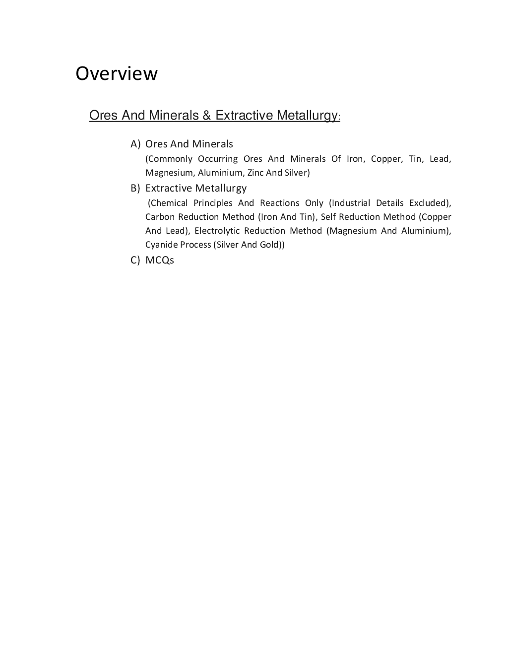 Ores And Minerals & Extractive Metallurgy - Page 3